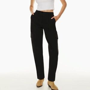 Wilfred Black Straight Leg Pants